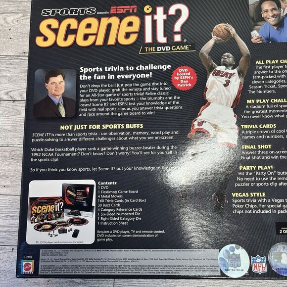 Scene it? Sports Powered by ESPN The DVD Game EUC - Picture 3 of 12